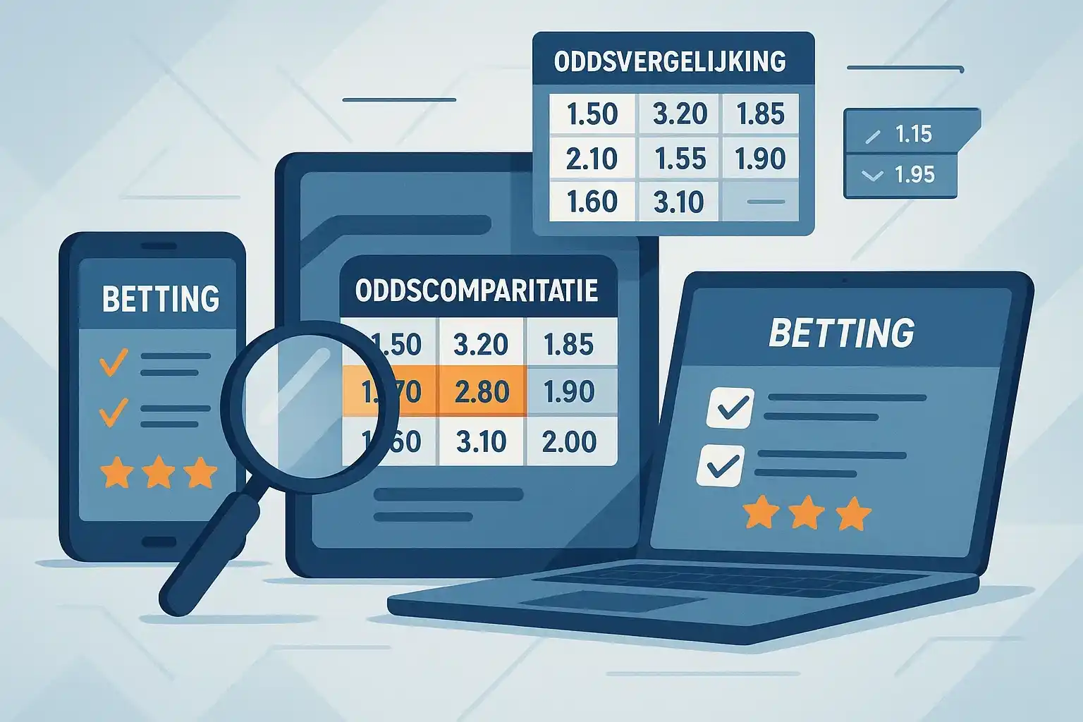 De juiste bookmaker kiezen - Odds vergelijken voor hockey Bookmakers vergelijken voor de beste hockey odds op verschillende apparaten