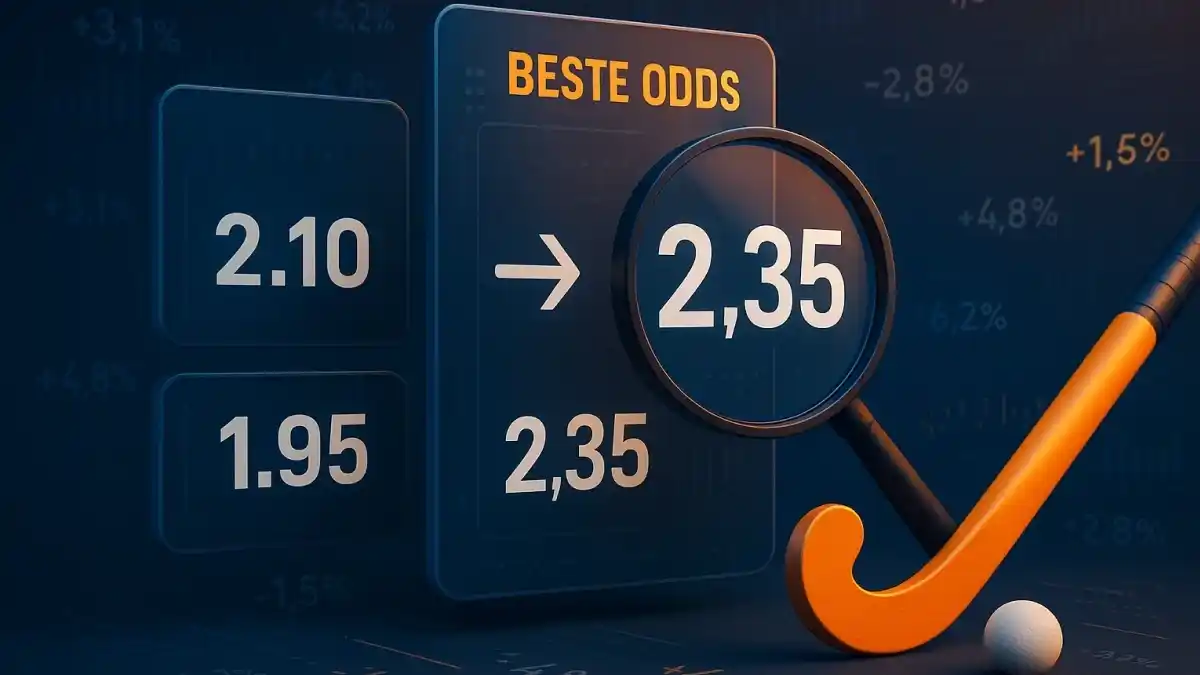 Hockey odds vergelijken op meerdere schermen met de beste waarde gemarkeerd