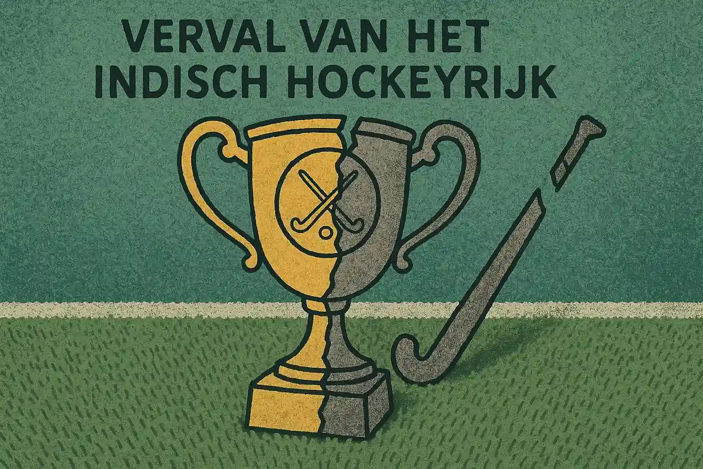 De val van het Indiase hockey imperium door de introductie van kunstgras