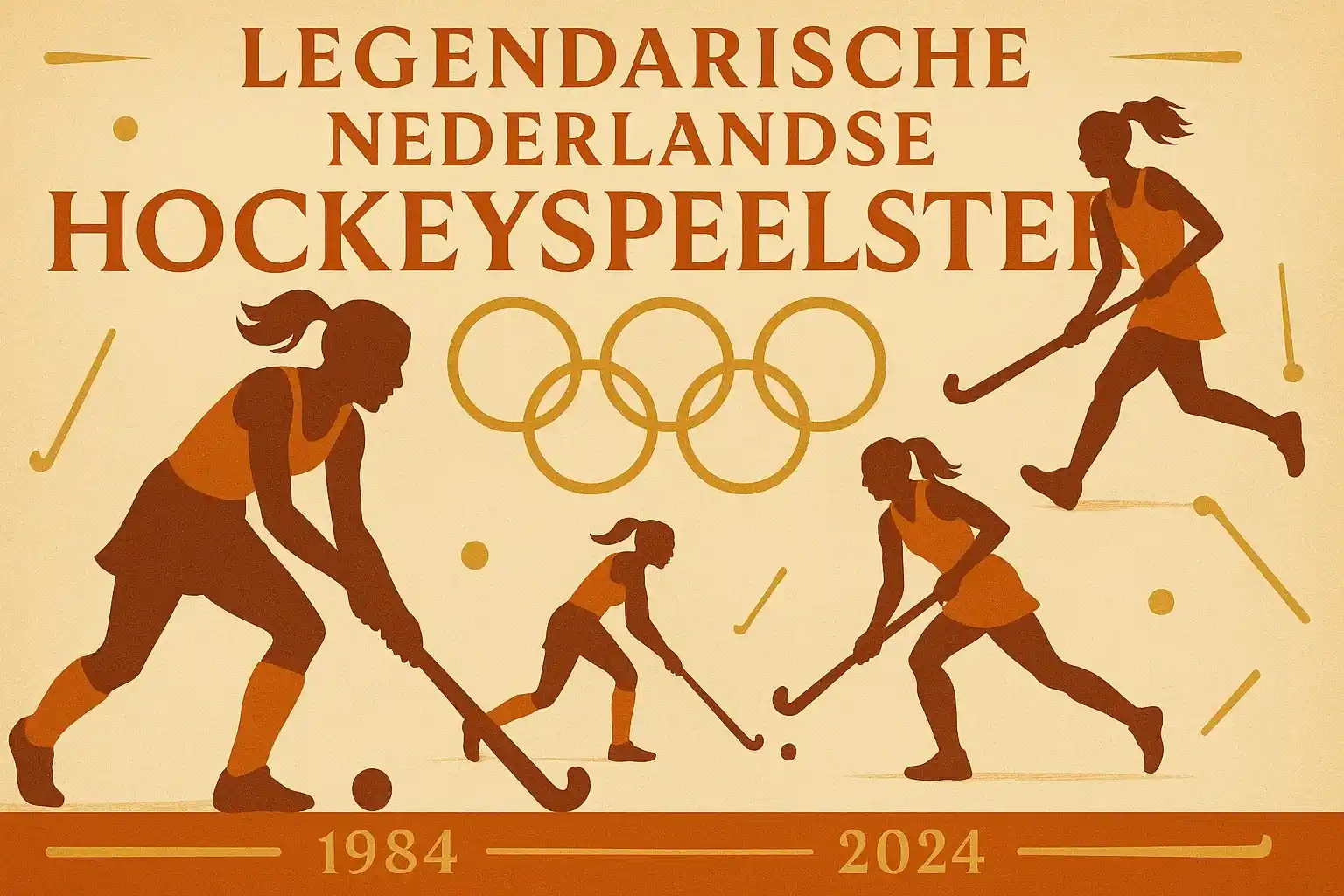 Eerbetoon aan legendarische Nederlandse hockeydames door de jaren heen